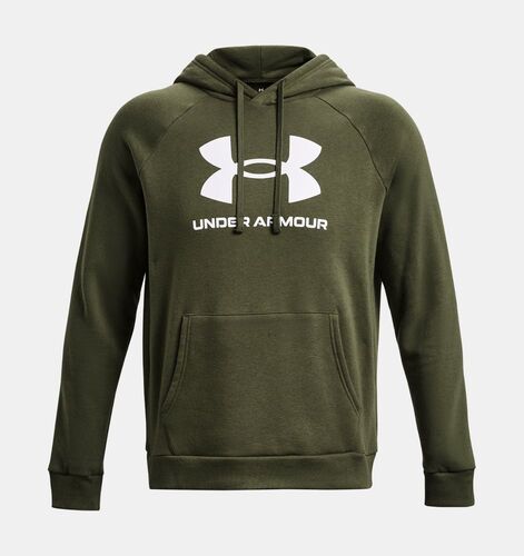 Under Armour Ua Rival Fleece Logo Hd - marine od green