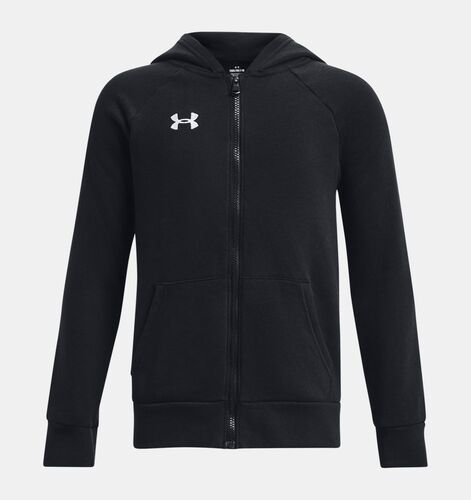 Under Armour Ua Rival Fleece Fz Hoodie - black