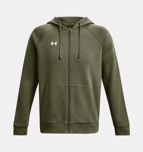Under Armour Ua Rival Fleece Fz Hoodie - marine od green