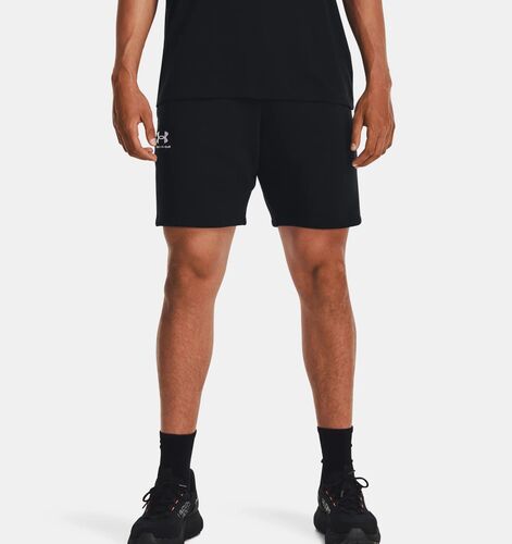 Under Armour Ua Essential Fleece Shorts - black
