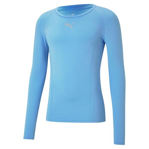 Puma LIGA Baselayer Tee LS - blau