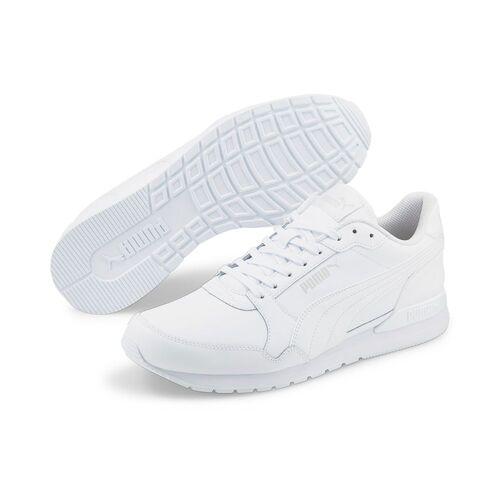 Puma St Runner V3 L - puma white-puma white-gray vio