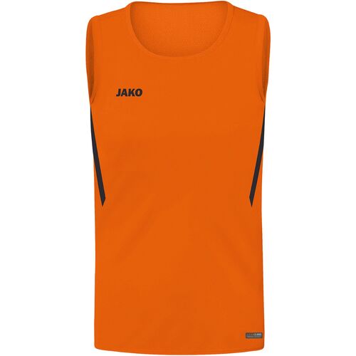 Jako Tanktop Challenge - neonorange/schwarz