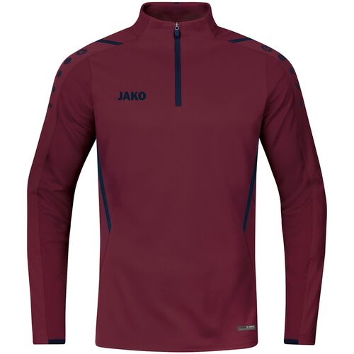 Jako Ziptop Challenge - maroon/marine