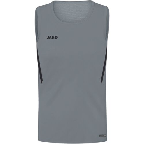 Jako Tanktop Challenge - steingrau/schwarz