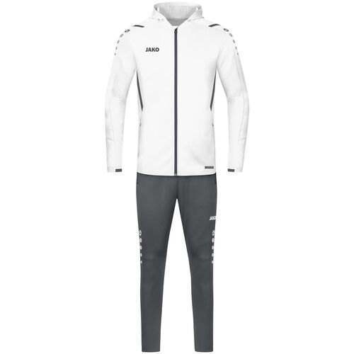 Jako Trainingsanzug Challenge Mit Kapuze - wei�/anthra light