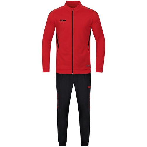 Jako Trainingsanzug Polyester Challenge - rot/schwarz