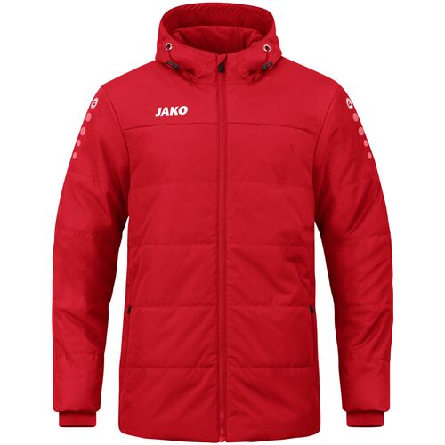Jako Coachjacke Team Mit Kapuze - rot