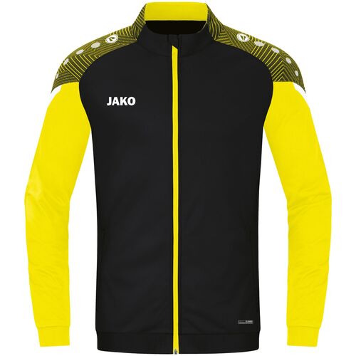 Jako Polyesterjacke Performance - schwarz/soft yellow