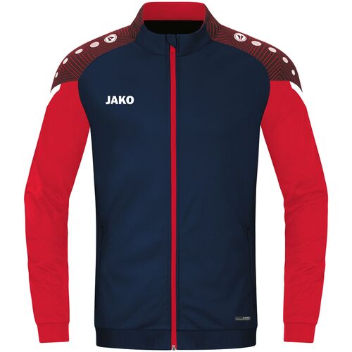 Jako Polyesterjacke Performance - marine/rot