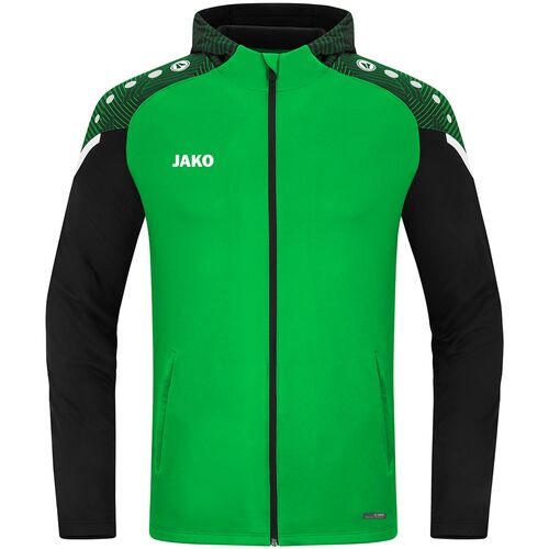 Jako Kapuzenjacke Performance - soft green/schwarz