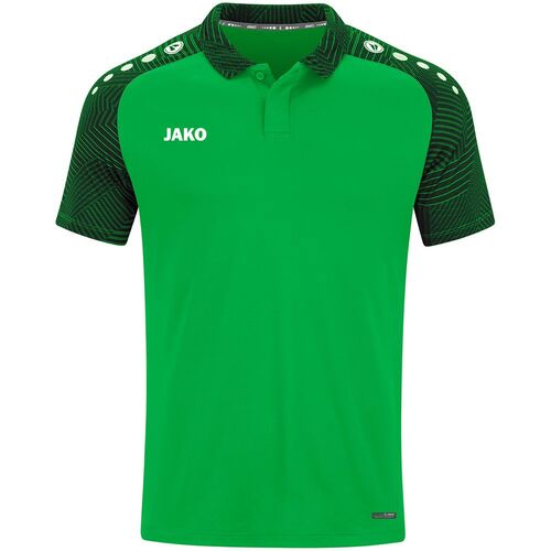 Jako Polo Performance - soft green/schwarz