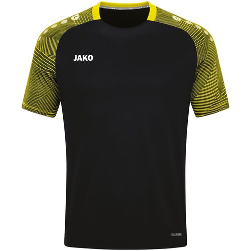 Jako T-Shirt Performance - schwarz/soft yellow