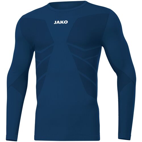 Jako Longsleeve Comfort Recycelt - navy