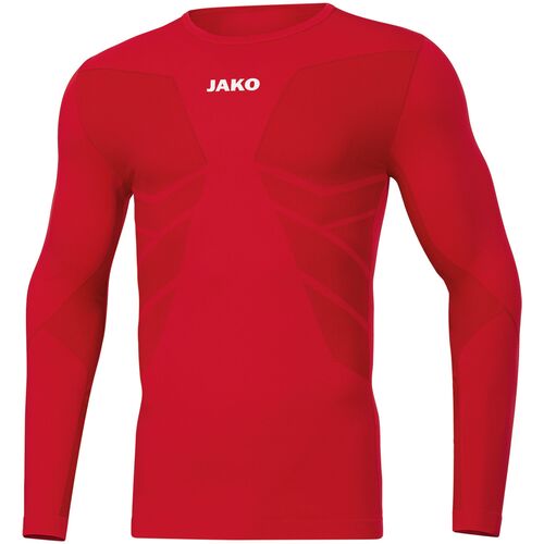 Jako Longsleeve Comfort Recycelt - sportrot