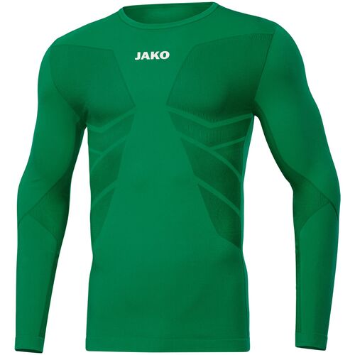 Jako Longsleeve Comfort Recycelt - sportgr�n