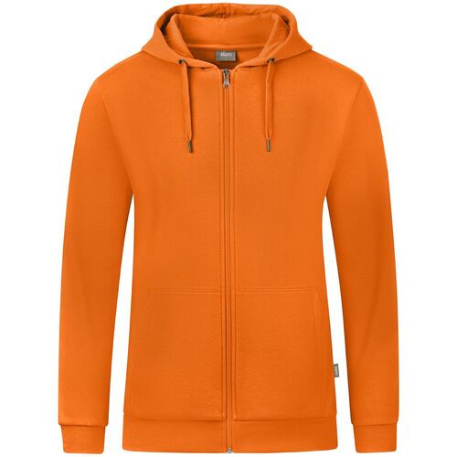 Jako Kapuzenjacke Organic - orange