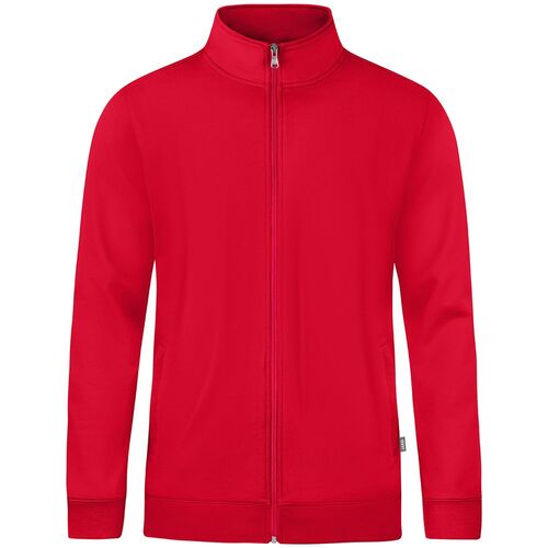 Jako Sweatjacke Doubletex - rot