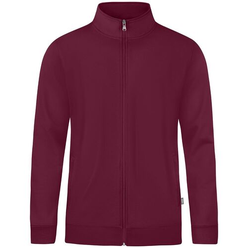Jako Sweatjacke Doubletex - maroon