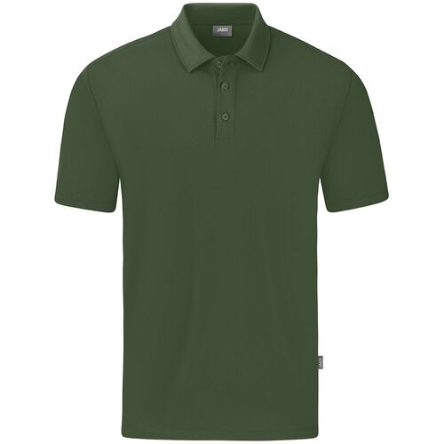 Jako Polo Organic Stretch - oliv