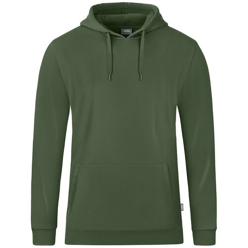 Jako Kapuzensweat Organic - oliv