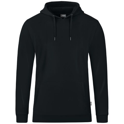 Jako Kapuzensweat Organic - schwarz