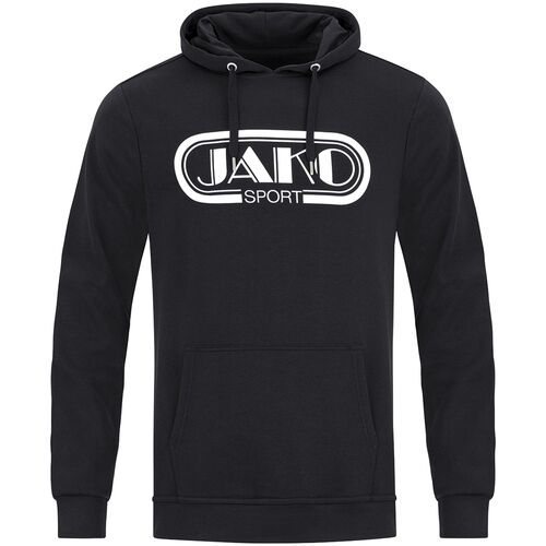 Jako Kapuzensweat Retro - schwarz