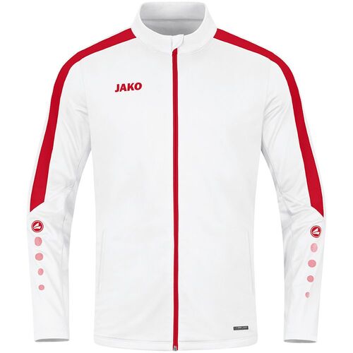 Jako Polyesterjacke Power - wei�/rot