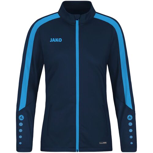 Jako Polyesterjacke Power - marine/skyblue