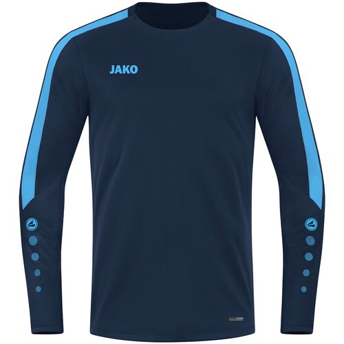 Jako Sweat Power - marine/skyblue