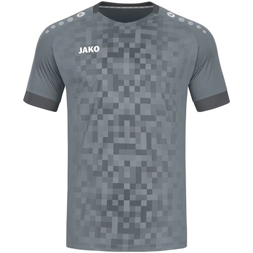 Jako Trikot Pixel Ka - steingrau