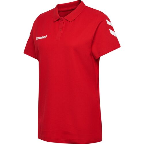 Hummel Hmlgo Cotton Polo Woman - true red