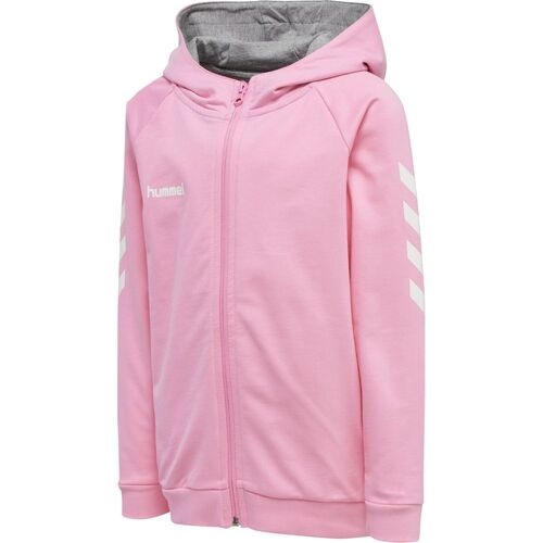 Hummel Hmlgo Kids Cotton Zip Hoodie - cotton candy