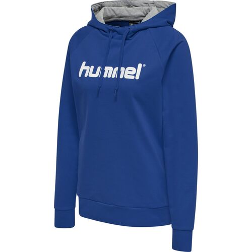 Hummel Hmlgo Cotton Logo Hoodie Woman - true blue