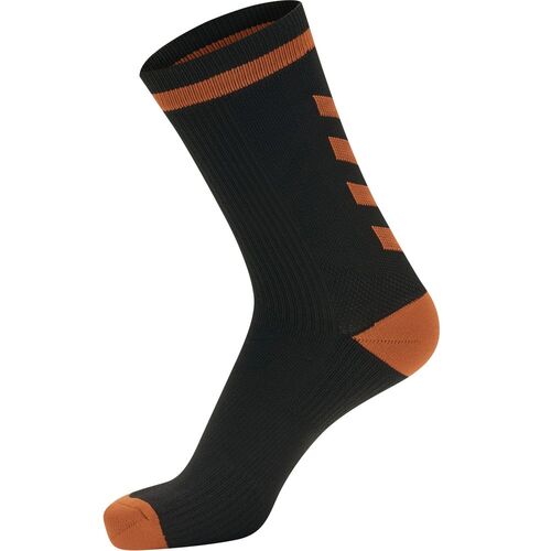 Hummel Elite Indoor Sock Low - black/orange tiger