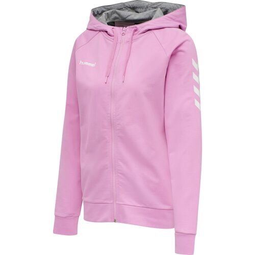 Hummel Hmlgo Cotton Zip Hoodie Woman - orchid