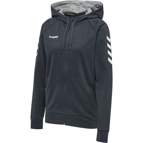 Hummel Hmlgo Cotton Zip Hoodie Woman - india ink