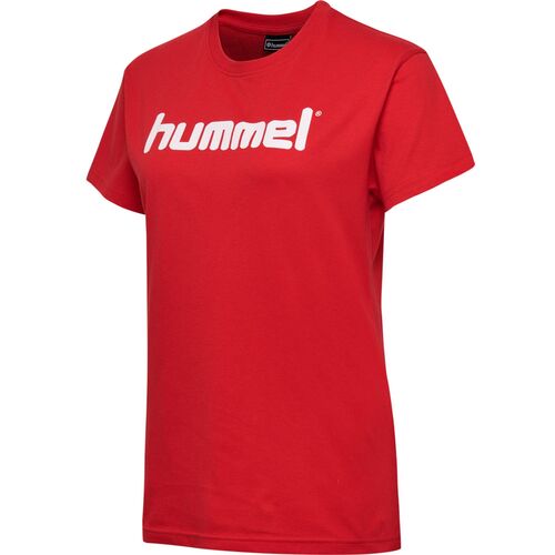 Hummel Hmlgo Cotton Logo T-Shirt Woman S/S - true red