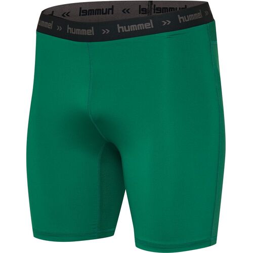Hummel Hml First Performance Tight Shorts - evergreen