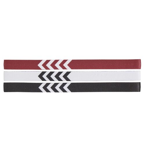 Hummel 3-Pack Headband 17-18 - white/black/true red
