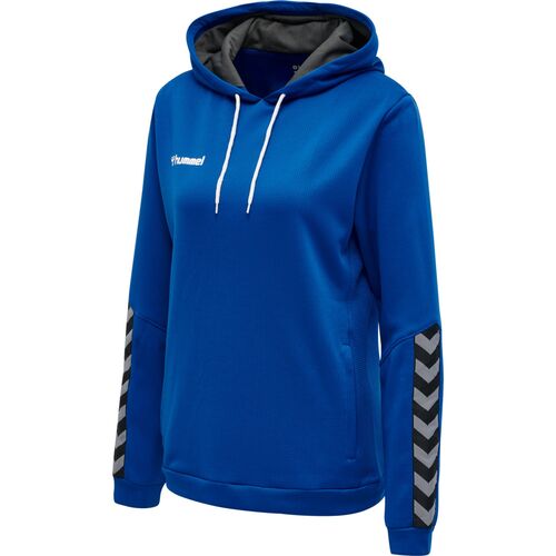 Hummel Hmlauthentic Poly Hoodie Woman - true blue
