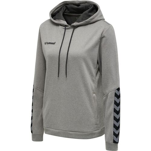 Hummel Hmlauthentic Poly Hoodie Woman - grey melange