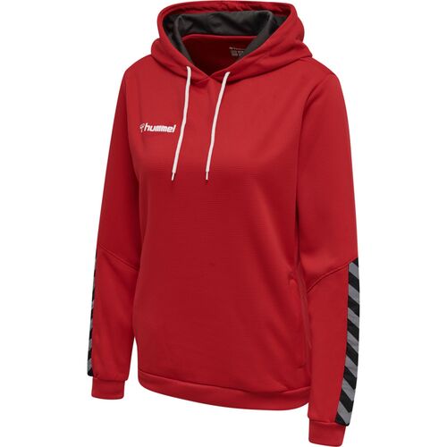 Hummel Hmlauthentic Poly Hoodie Woman - true red
