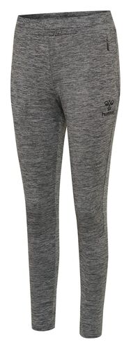 Hummel Hmlselby Tapered Pants - dark grey melange