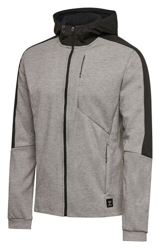 Hummel Hmltropper Zip Hoodie - grey melange