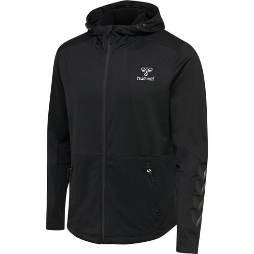 Hummel Hmlaston Zip Hoodie - black