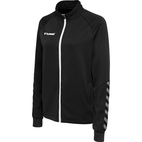 Hummel Hmlauthentic Women Poly Zip Jacket - black/white
