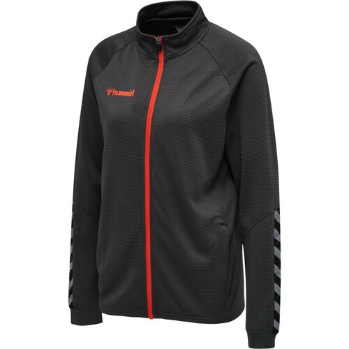 Hummel Hmlauthentic Women Poly Zip Jacket - asphalt