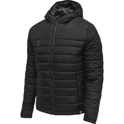 Hummel Hmlnorth Quilted Hood Jacket - black/asphalt