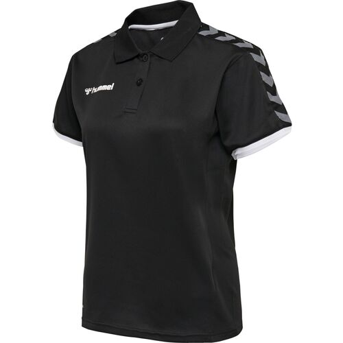 Hummel Hmlauthentic Woman Functional Polo - black/white